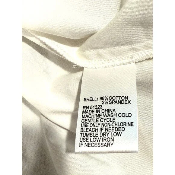 Preston & York LARGE Cotton pullover Blouse with pleated bell sleeves - Picture 8 of 8